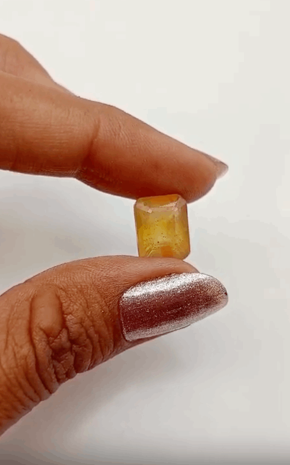 3 Carat Yellow Sapphire