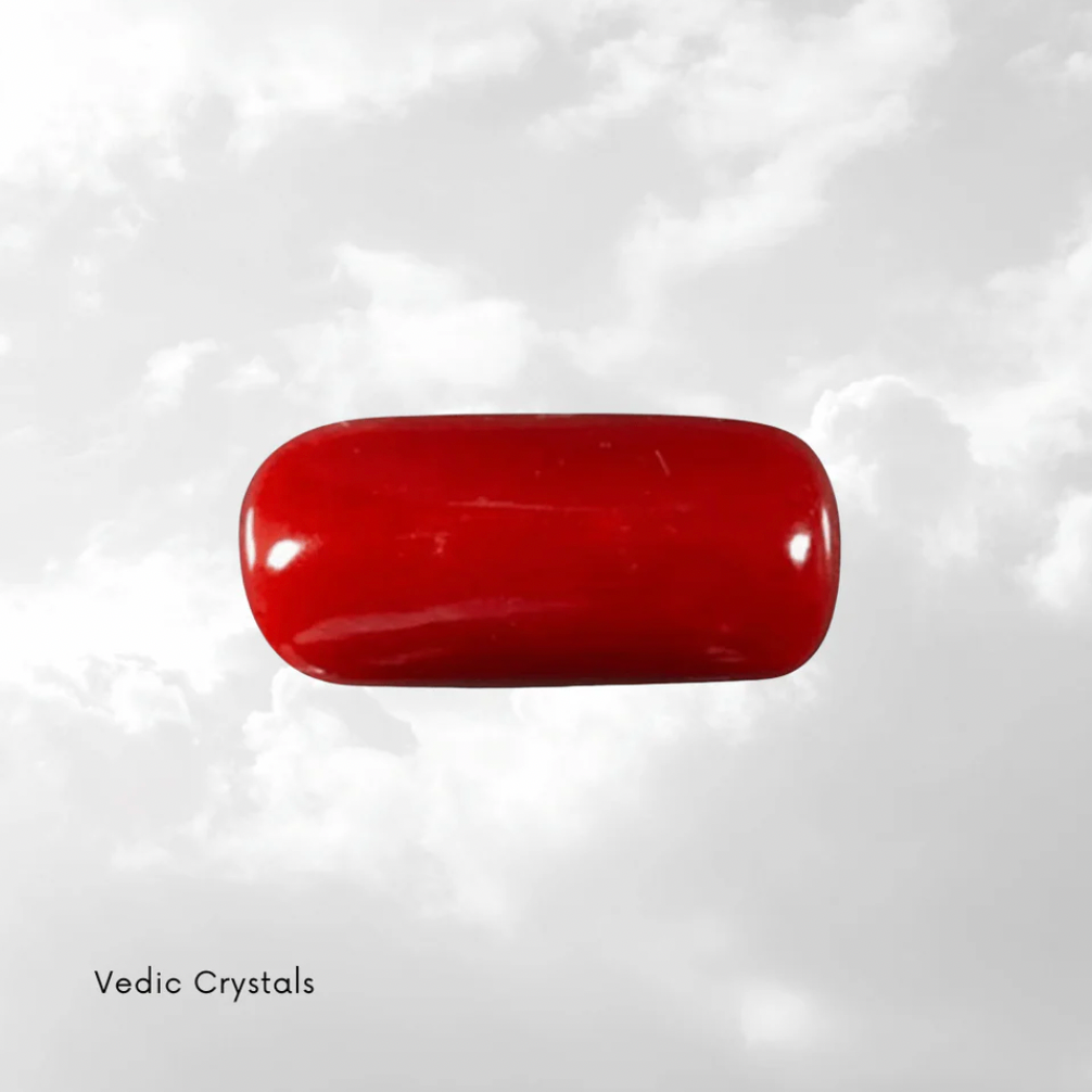 Italian Red Coral stone | Moonga | Munga | Povale stone