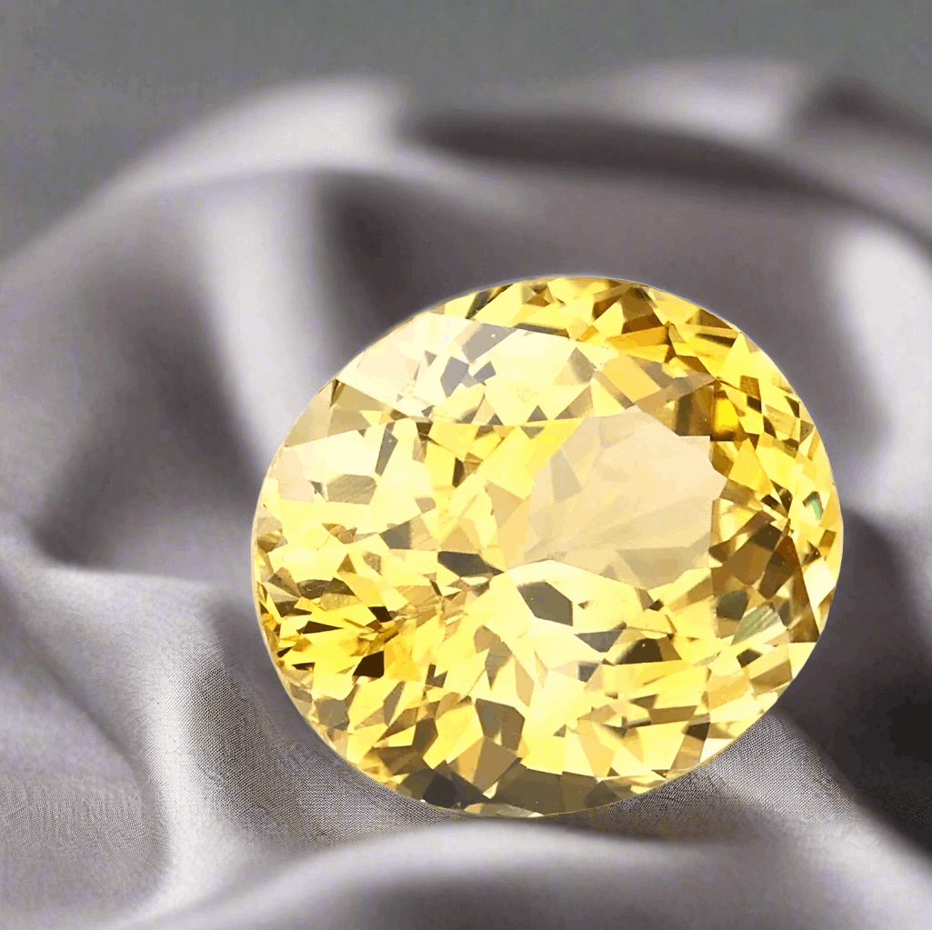 8.25 Carat Pukhraj Stone