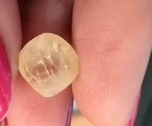 Yellow sapphire stone