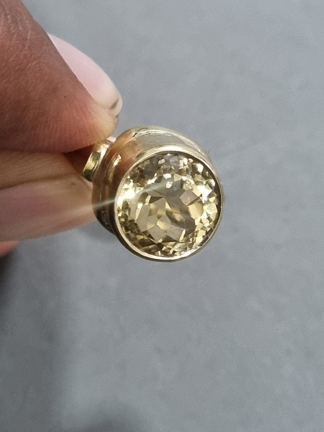 Citrine ring