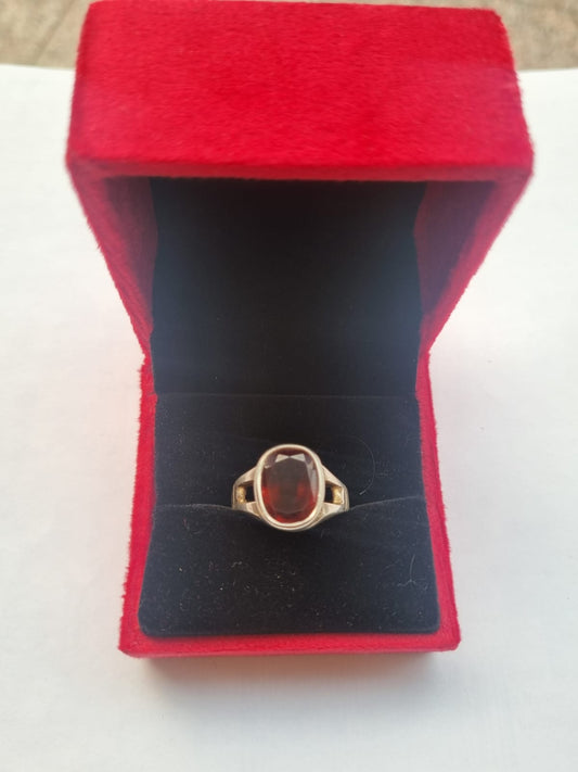 Gomed Stone Ring