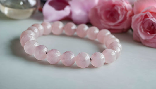 How to Wear a Rose Quartz Bracelet