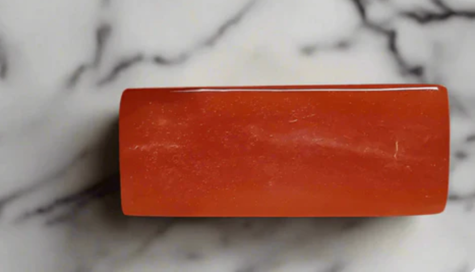 Red coral stone