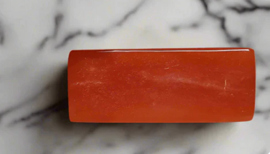 Red coral stone