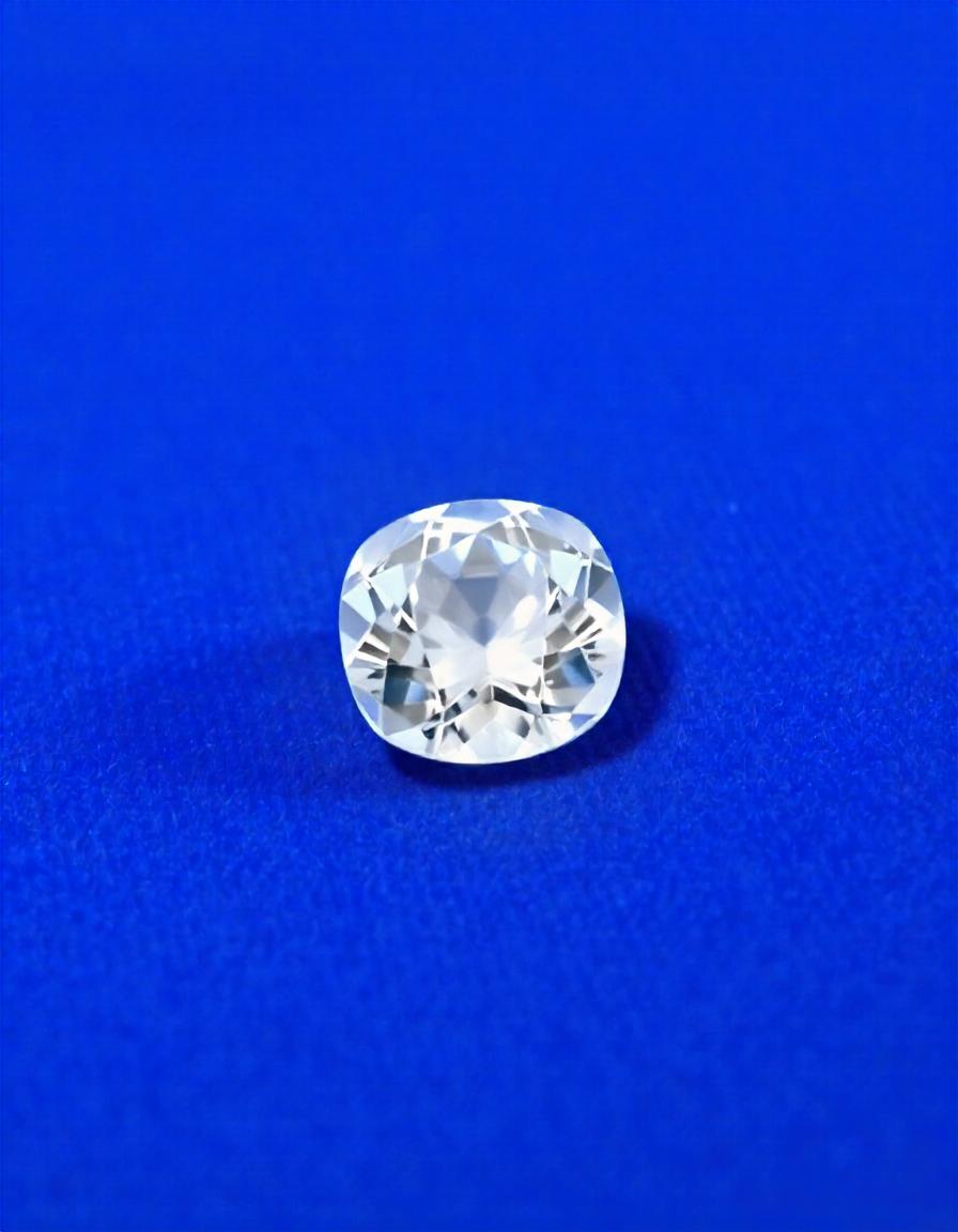 White sapphire stone