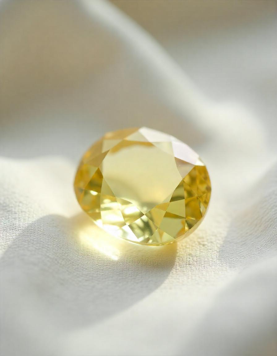 Lemon Quartz stone