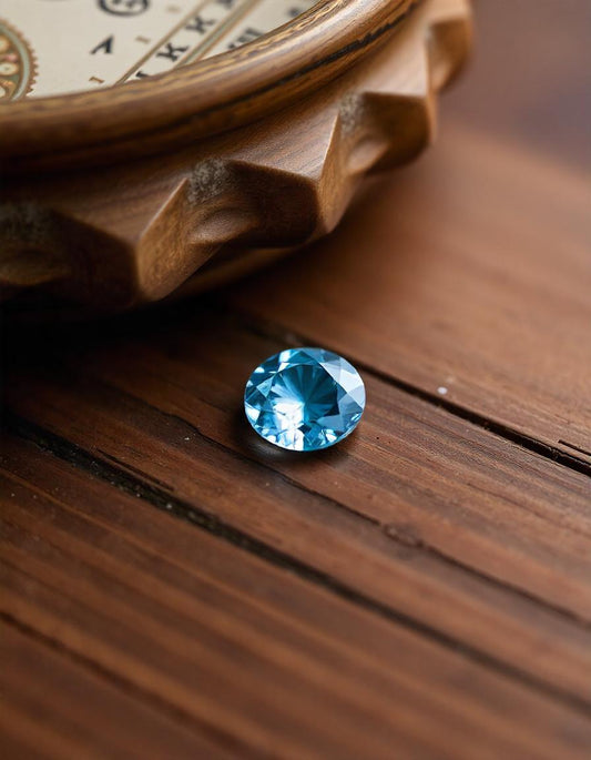 Blue Zircon Stone