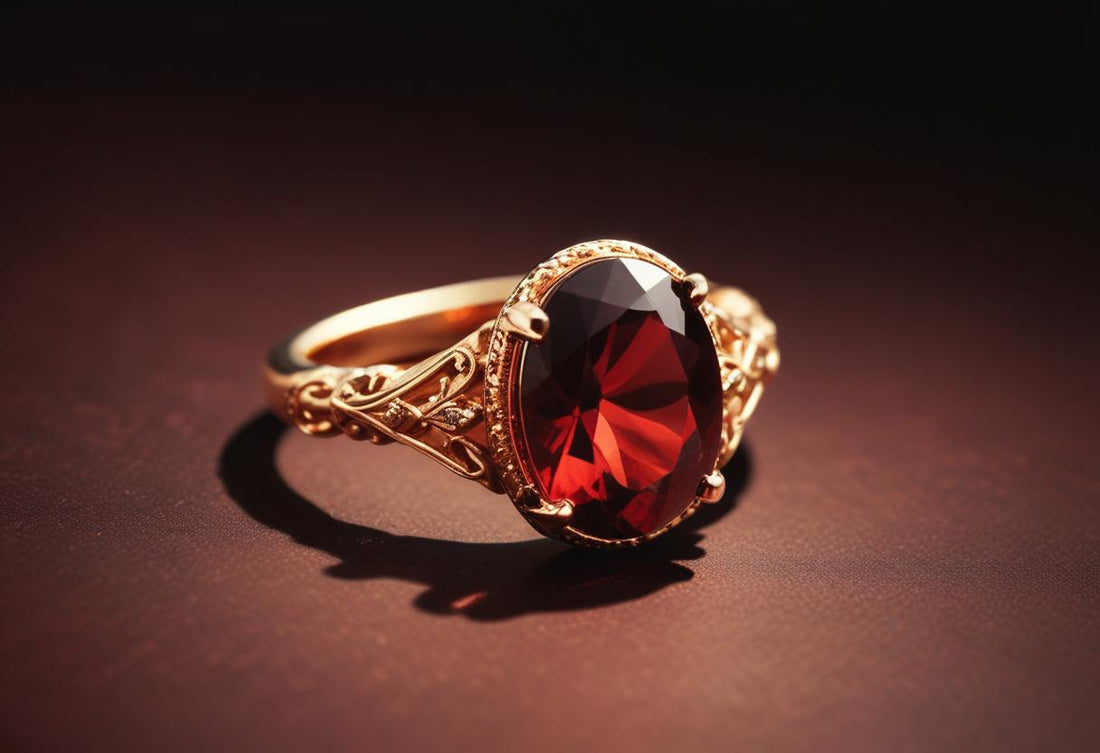 Garnet ring