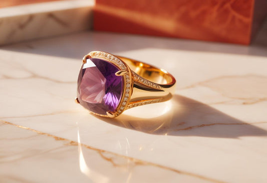 Amethyst ring