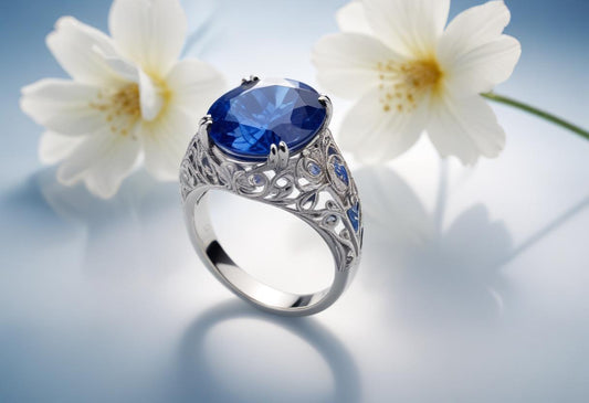 Blue sapphire gemstone