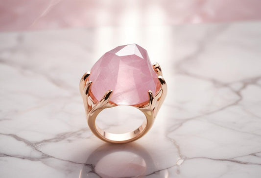 Rose Quartz ring