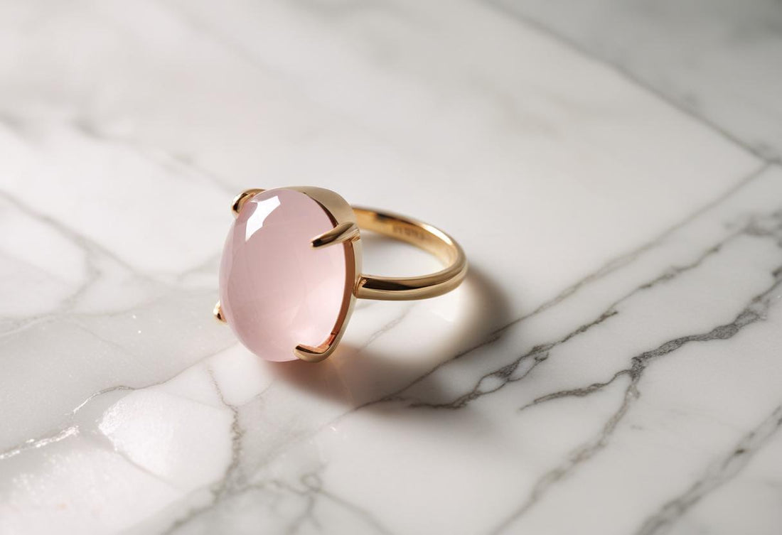 Rose Quartz ring