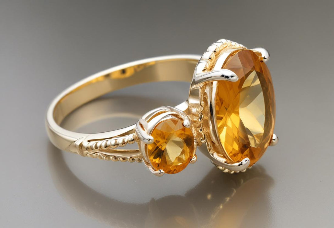 Citrine ring