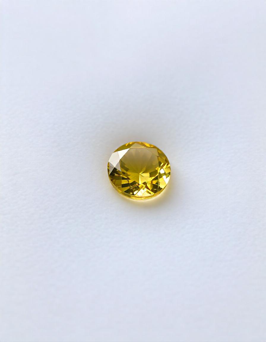 Yellow Topaz stone