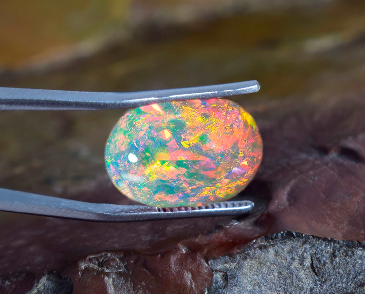 Buy Original Australian Fire Opal stone online at best price