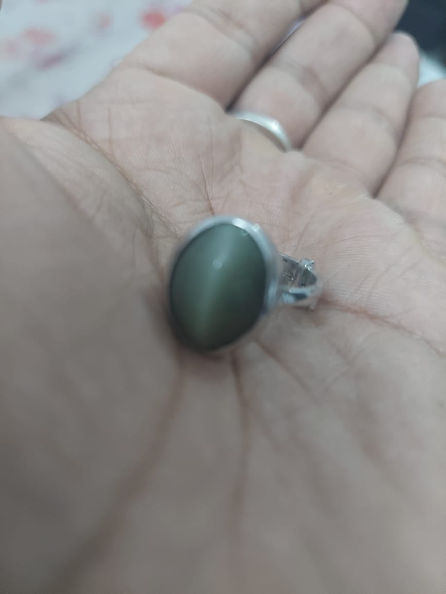 Cat's Eye Stone Ring