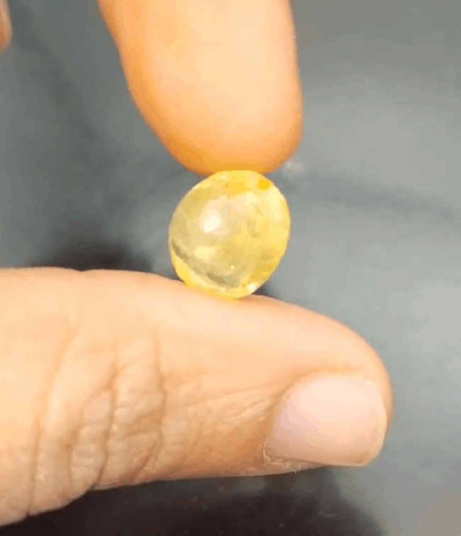 10 Carat Yellow Sapphire