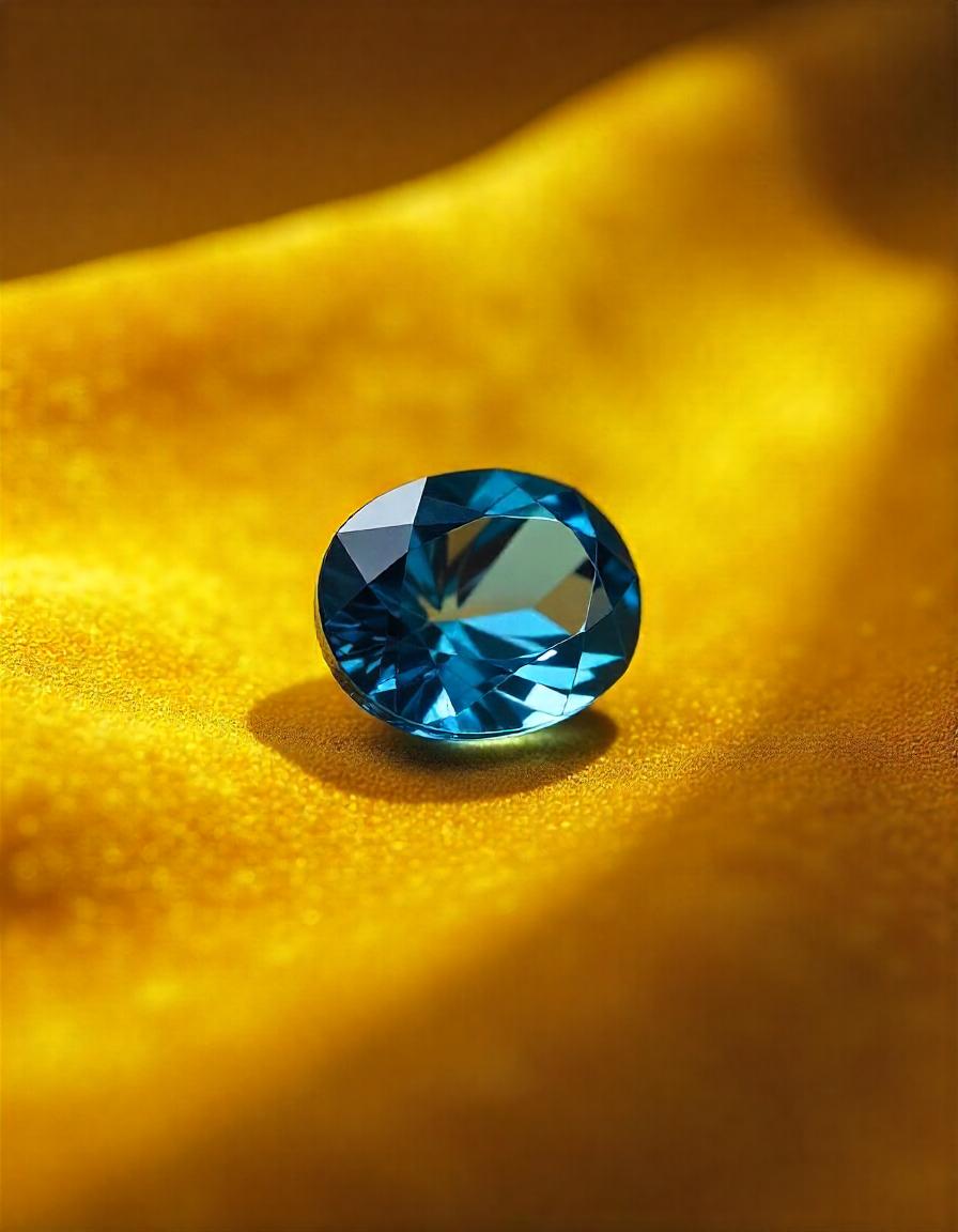 10.5 Carat London Blue Topaz Stone