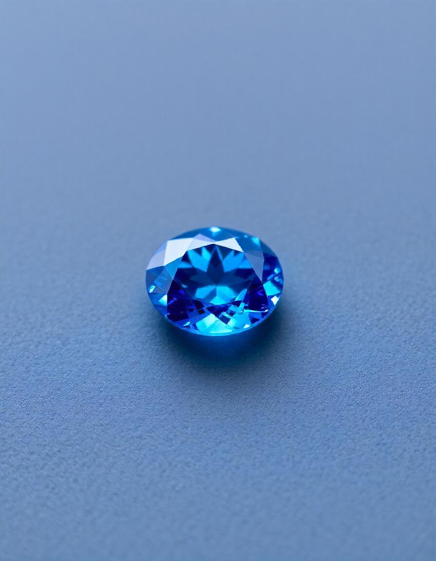 10 Ratti Blue Zircon stone