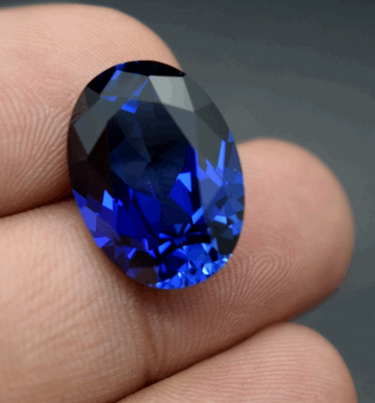 10 ratti Bangkok Blue Sapphire stone (Neelam nag) at best price. Stone for Saturn (Shani in Hindi)