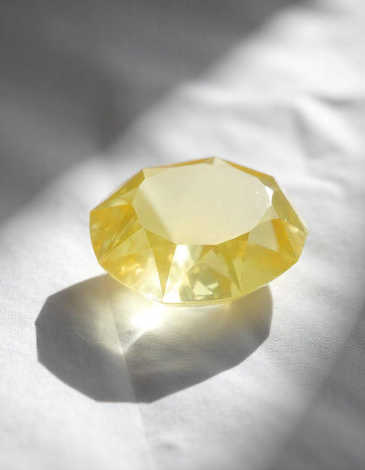 11.5-Carat Lemon Quartz Stone