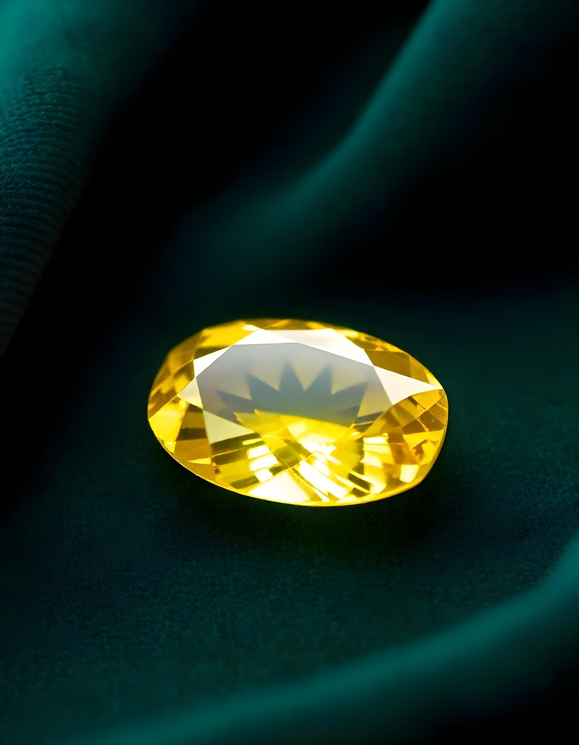 11 Carat Yellow Topaz stone