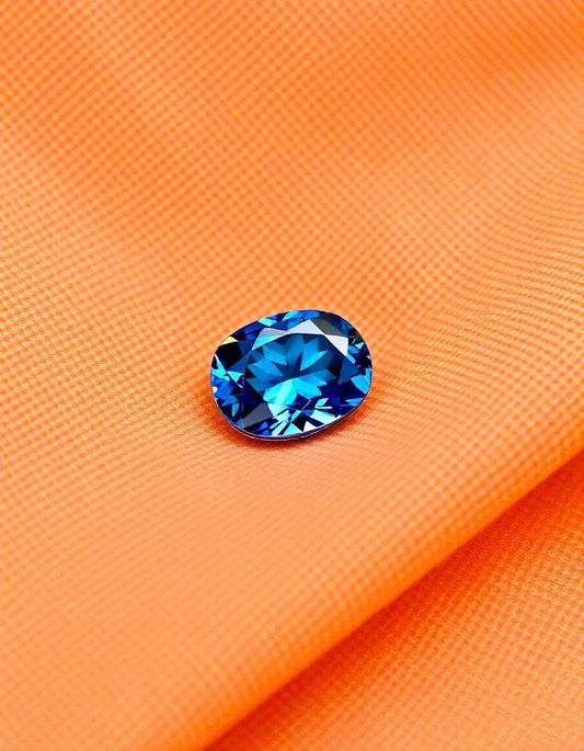 11 Ratti Blue Zircon stone