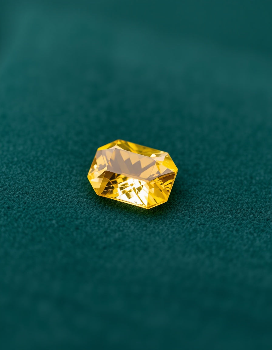 11 Ratti Yellow Topaz stone