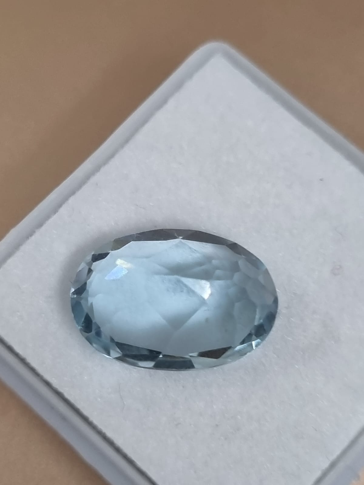 Blue Topaz Stone 11 Ratti With Certificate – Vedic Crystals