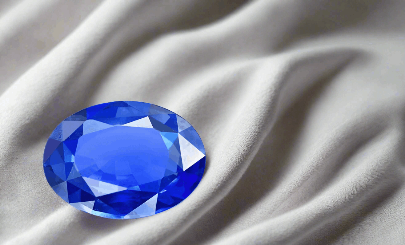 12 Carat Blue Sapphire | 12 Carat Neelam | Ceylon (Sri Lanka)