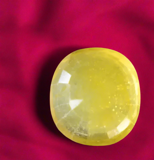 12 Carat Pukhraj | Yellow Sapphire stone | Bangkok