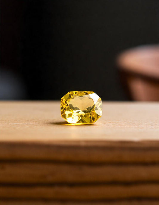 12 Carat Yellow Topaz stone