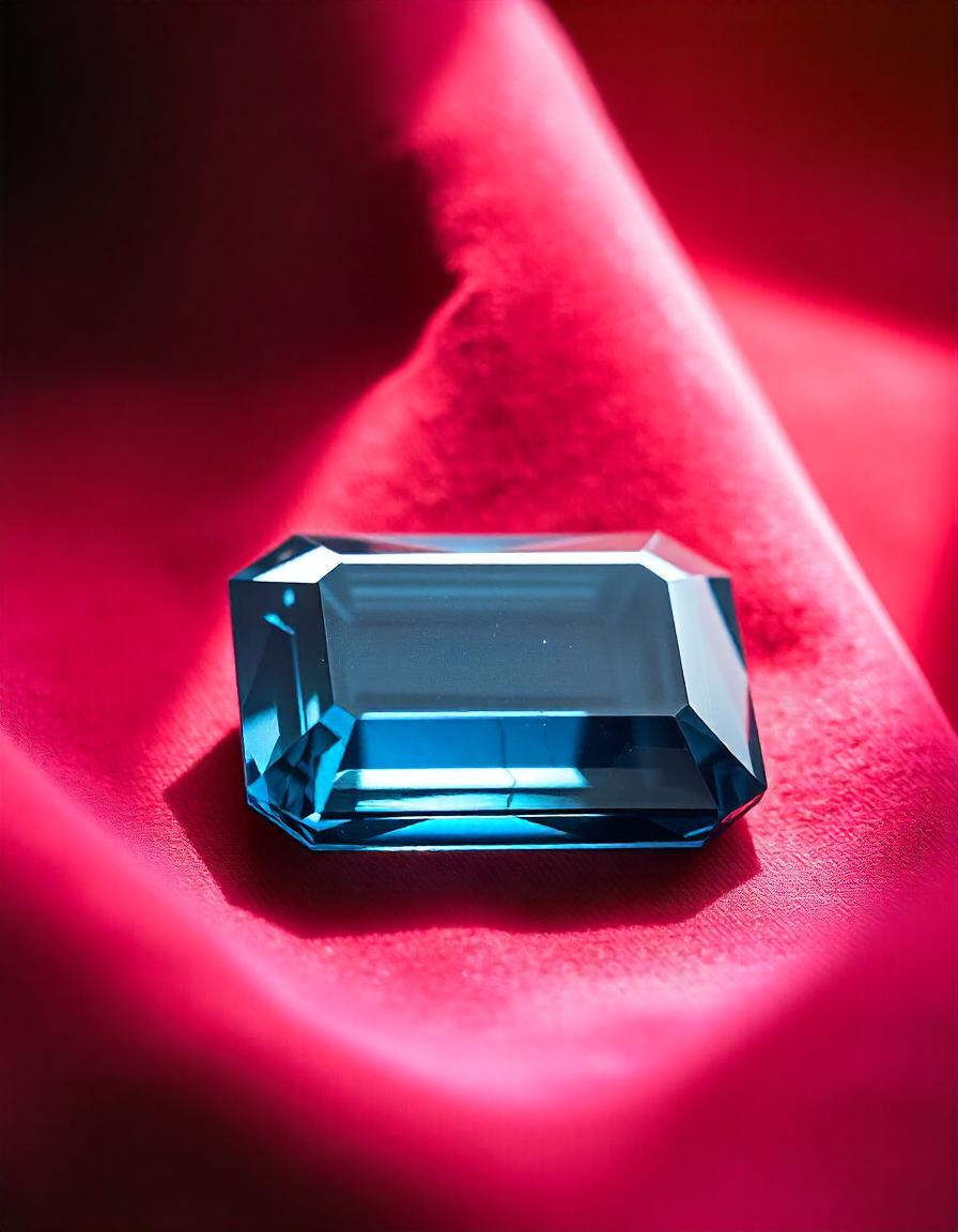 13.5 Carat London Blue Topaz Stone