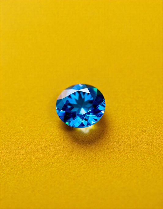 13 Carat Blue Zircon