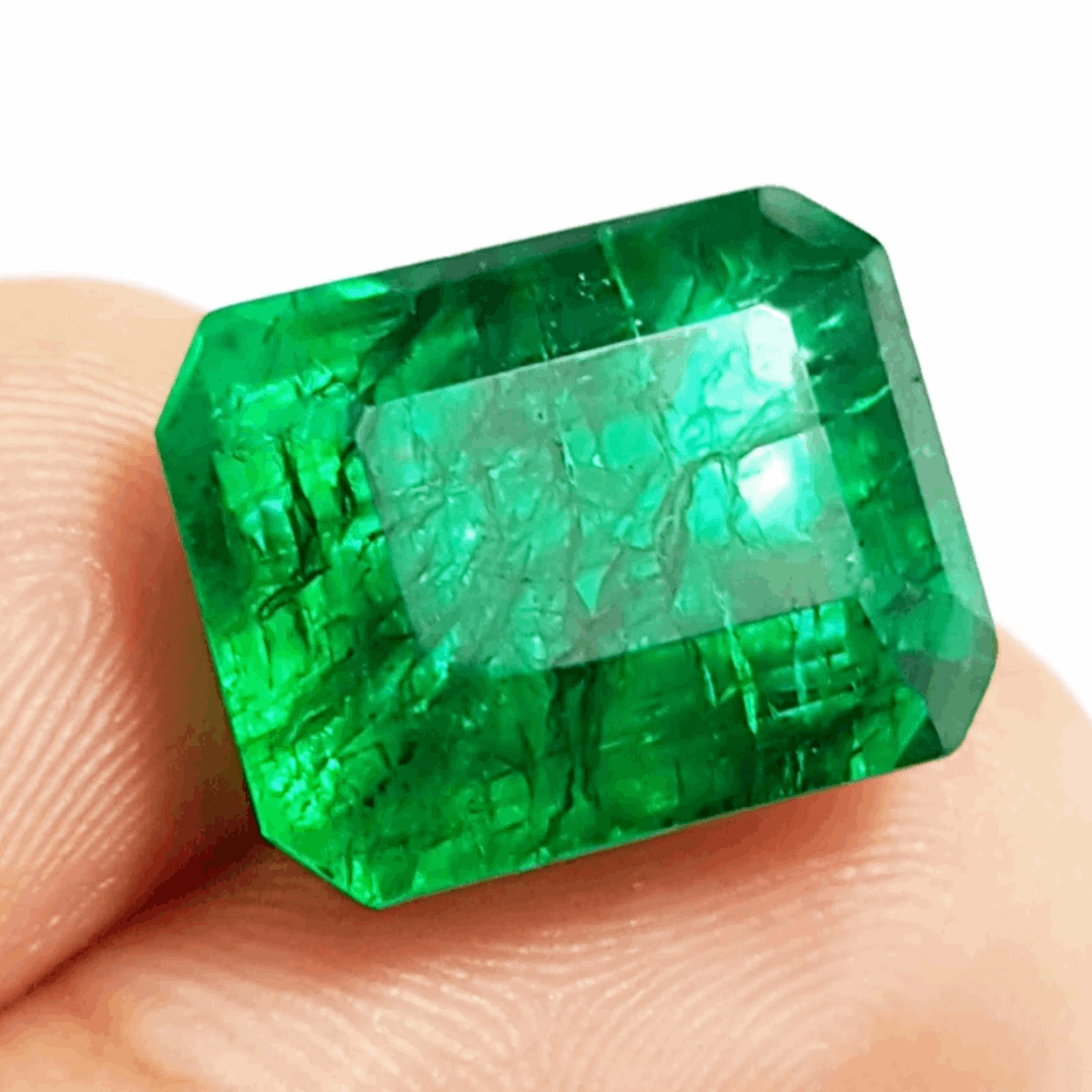 Vedic crystals Emerald gemstone (Panna nag) best price image 4476