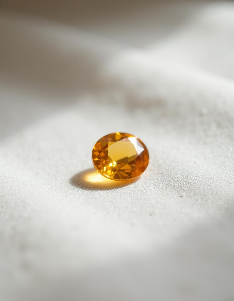 4 Carat Yellow Citrine stone