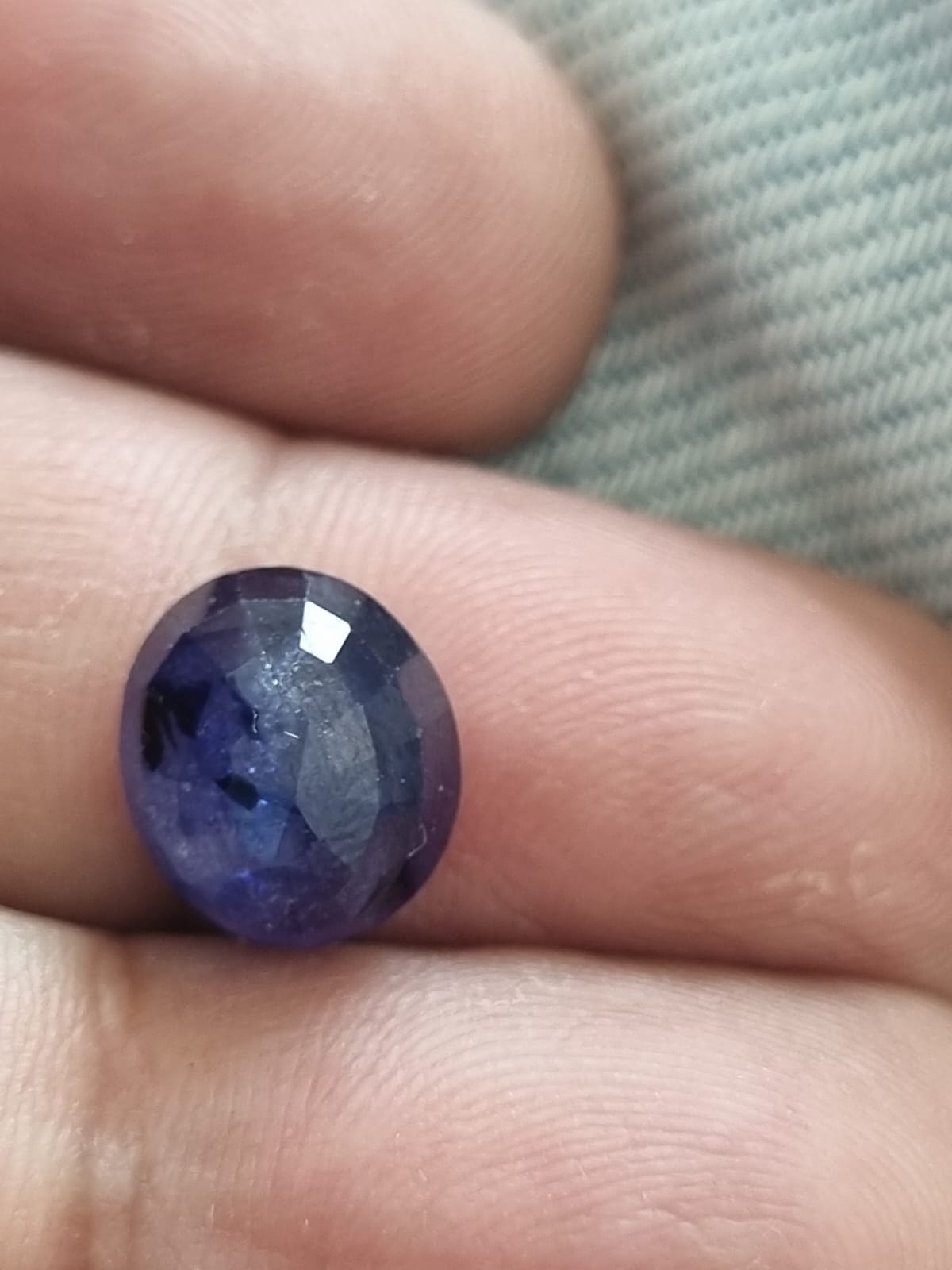 Original Neelam Neelam Stone In Arabic Blue Sapphire Neelam Stone