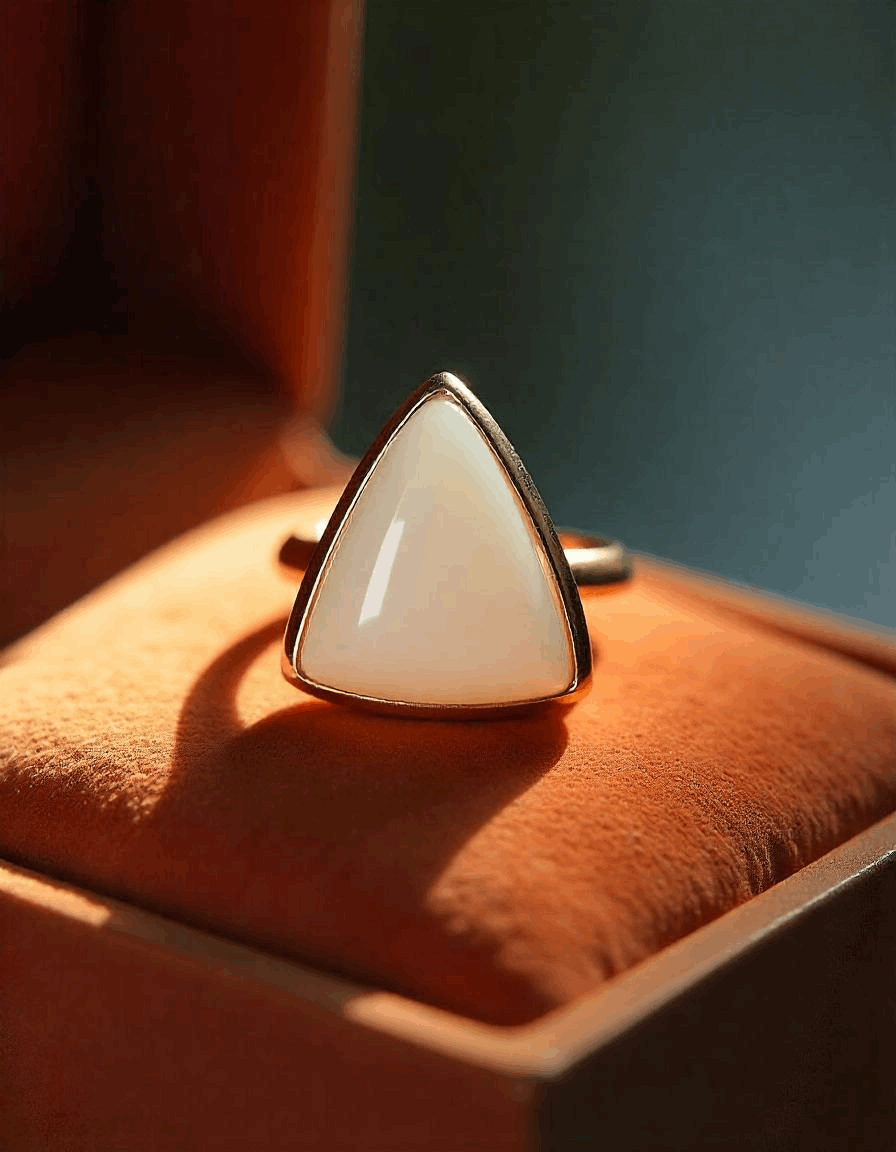 White Coral Ring | Safed Moonga Ring 