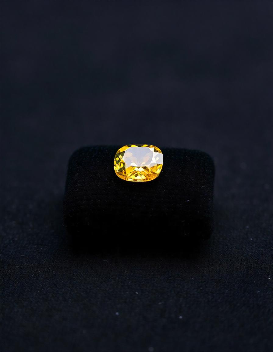 6 Carat Yellow Topaz stone