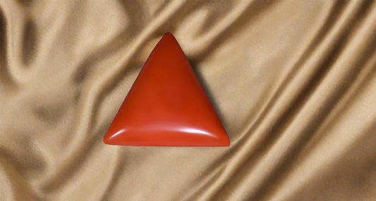 6 ratti Red Coral | 6 ratti Moonga | Italian | Triangle