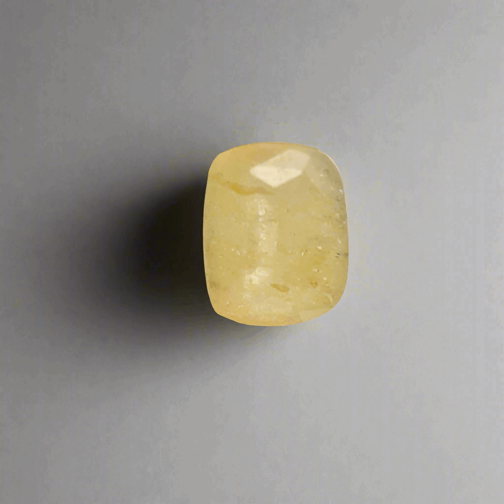 Yellow Sapphire Stone Pukhraj stone ratti Ceylon (Sri