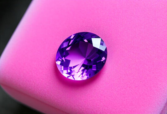 7.5 carat Amethyst stone | Jamuniya stone | Katela stone