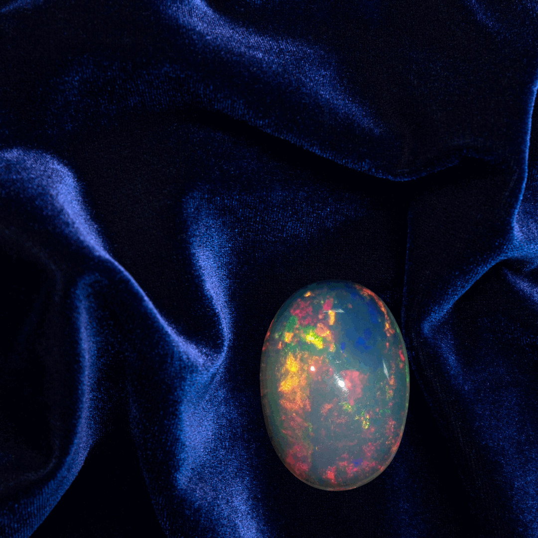Vedic crystals Australian Fire opal gemstone for venus at best price image 2