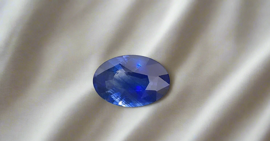 7 Carat Blue Sapphire | 7 Carat Neelam | Ceylon (Sri Lanka)