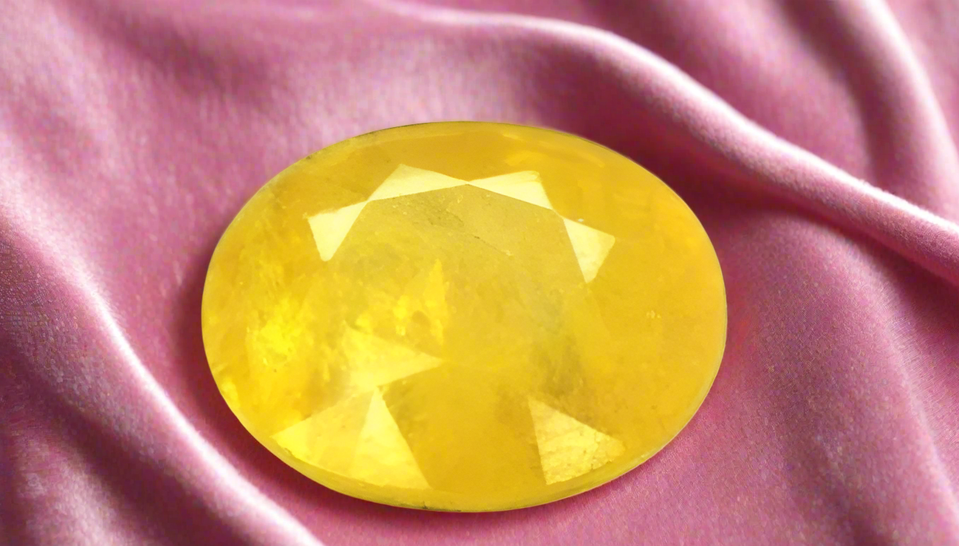 7 Carat Pukhraj | Yellow Sapphire stone | Bangkok