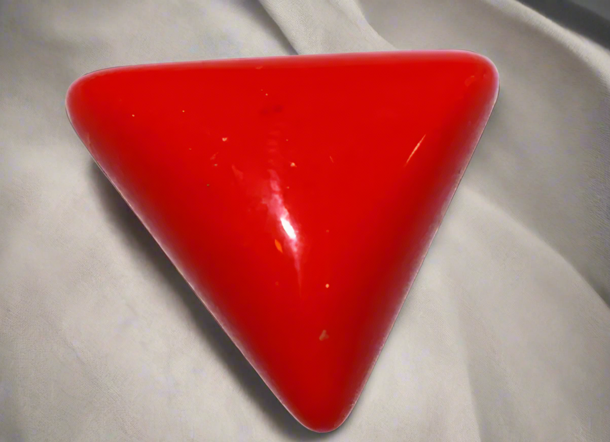 Triangle Coral Carat Price Red Coral Moonga Stone Italian Triangle
