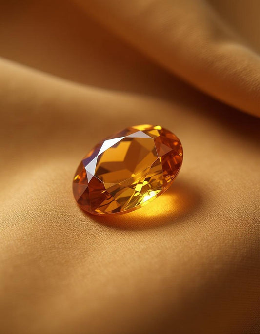 7 Carat Sunela ratan | 7 Carat Yellow Citrine stone