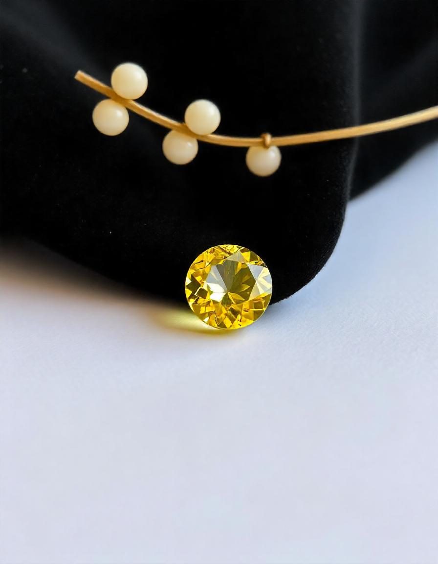 7 Carat Yellow Topaz stone