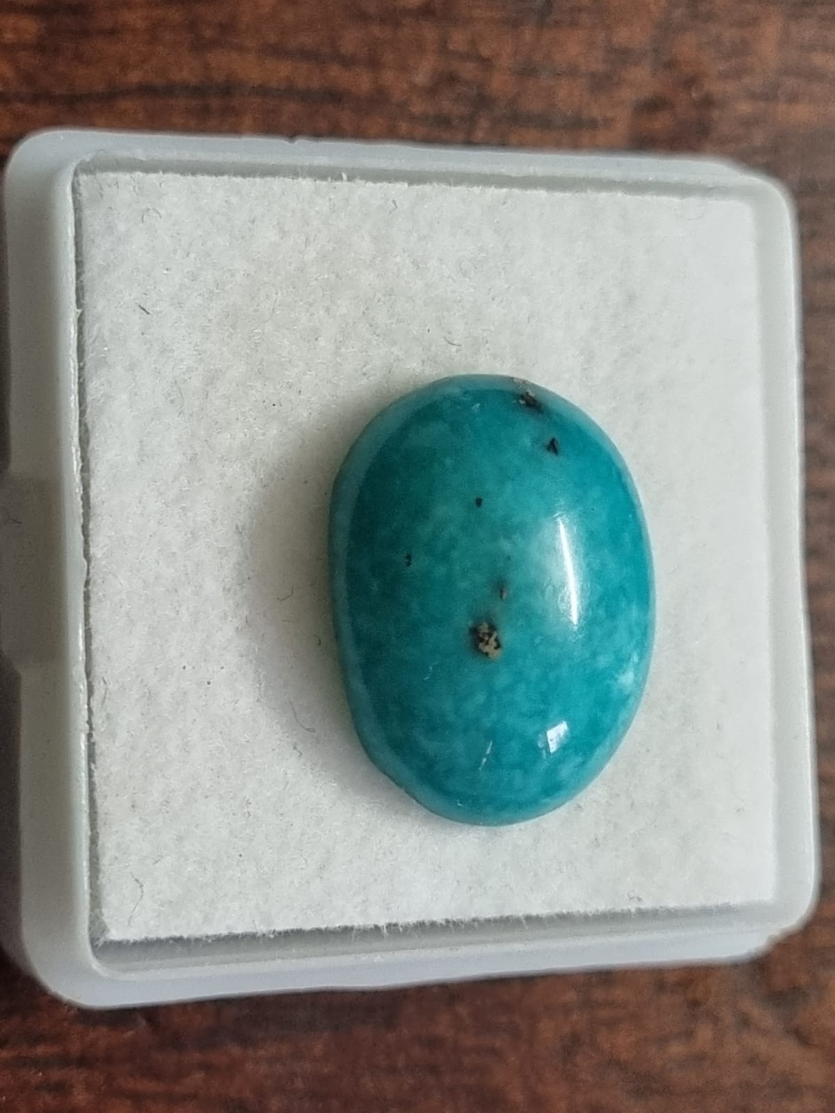 Irani Feroza Firoza ratti Turquoise Stone With Certificate – Vedic Crystals
